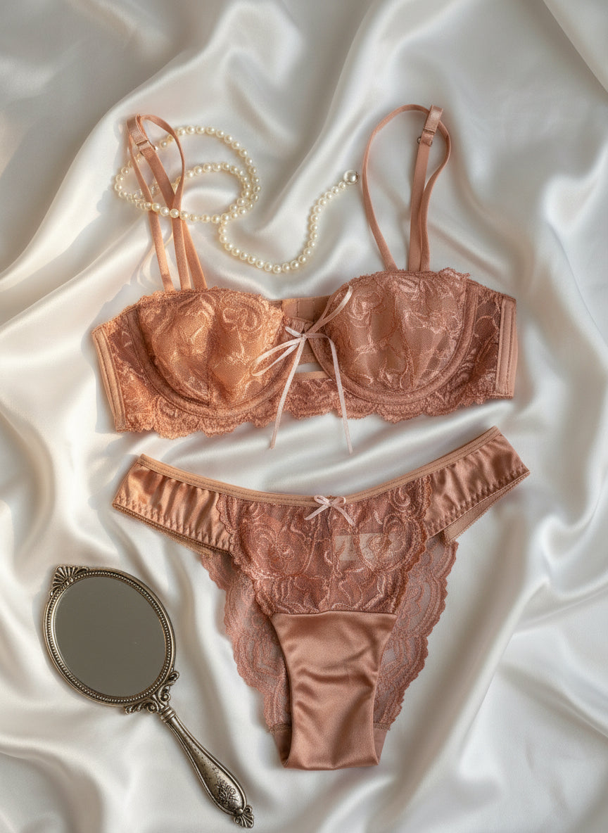 Set Sylvie Rosa - Sujetador y braga